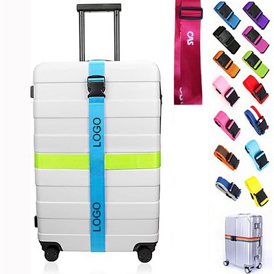 78.7" Adjustable Luggage Strap (Double-Sided Silkscreen)
