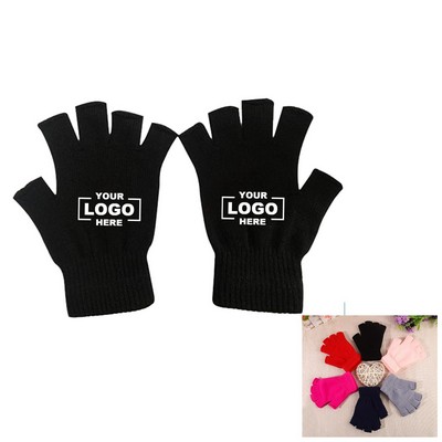 Half Finger Winter Gloves