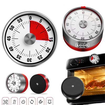 Stainless Steel Kitchen Timer With Large Display