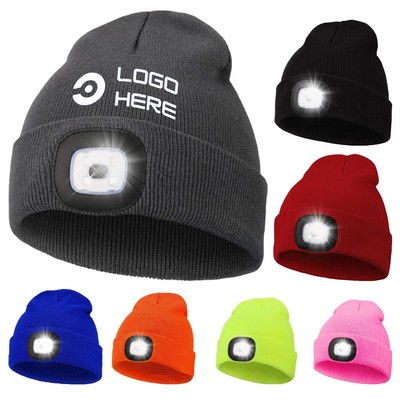 Led Light Knit Beanie