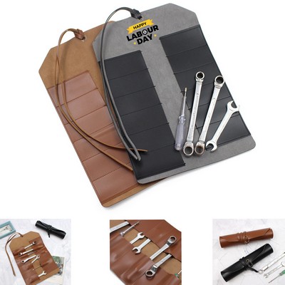 Leather Tool Storage Bag