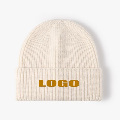 Custom Thickened Woolen Warm Cap