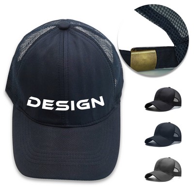 Poly Cotton Trucker Hat