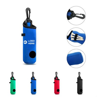 Portable Golf Ball Waist Pack With Clip Hook