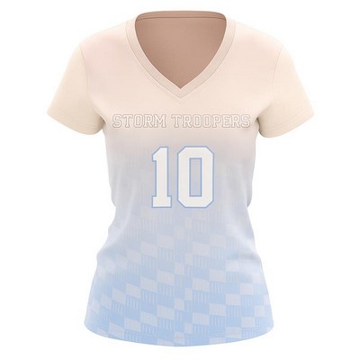 Women's Football Fanwear Jersey Lightweight Sublimation-Style 2