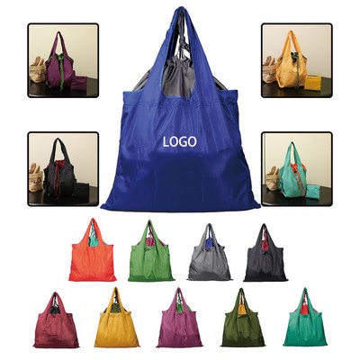 Polyester Collapsible Shopping Tote