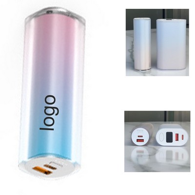 Mini Emergency Liptick Shape Battery Power Bank Compact 5000mAh