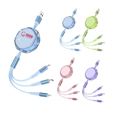 Fast Charge 3-in-1 Charging Cable