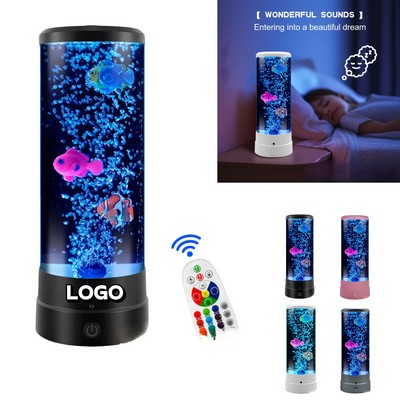 Ocean Themed Plug In Jellyfish Night Light Kids Room Decor