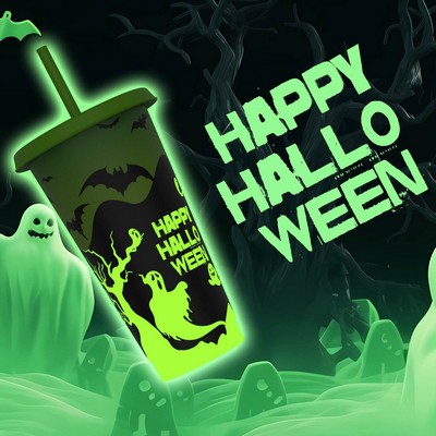 24oz Halloween Fluorescent Cup