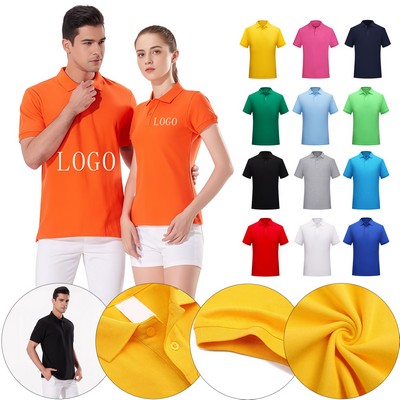 Custom 230GSM Polo Shirts for Team Events (S–4XL)