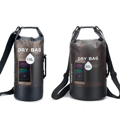 Transparent Foldable Waterproof Tube Bag/Dry Bag