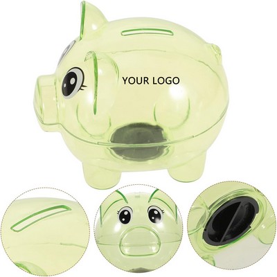 Plastic Piggy Bank