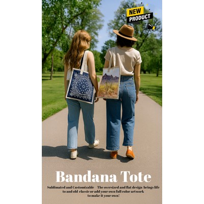 Bandana Tote Overseas