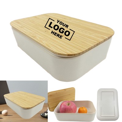 Bamboo Lunch Box With Lid