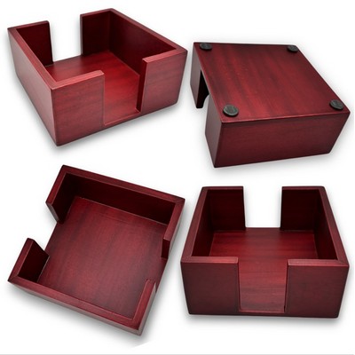 Cherry Wooden Coaster Holder