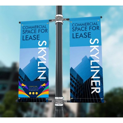 Pole Banners, Double Sided Only (1' x 1ft/SQFT)