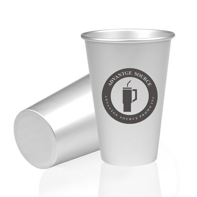 18.5 Oz.Reusable Aluminum Cold Drink Cup