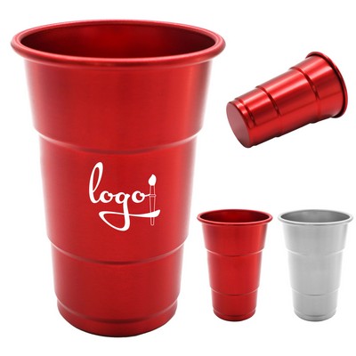 16Oz Recyclable Aluminum Party Cup