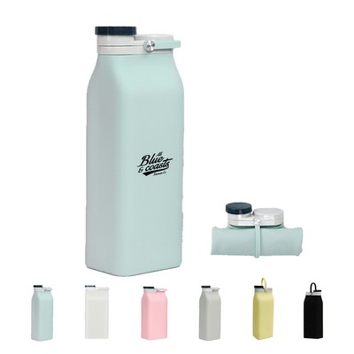 20oz Silicone Collapsible Cycling Water Bottle