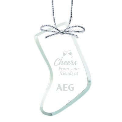 Jade Ornament - Stocking