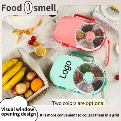 Kids Lunchbox with Detachable Snack Spinner