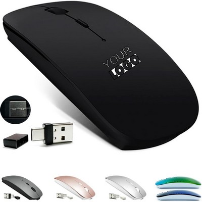 Wireless Rechargeable Ergonomic Mouse