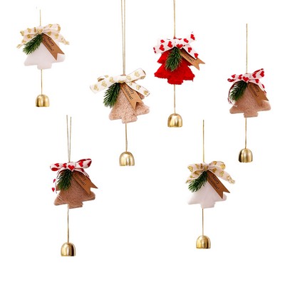 Christmas Tree Bell Ornament