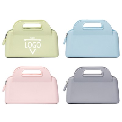 Silicone Cosmetic Storage Bag Handbag
