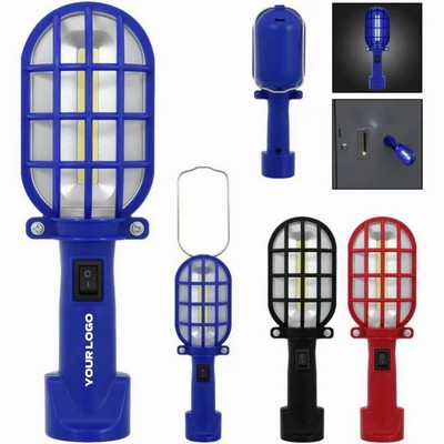 Magnetic Rechargeable Hands-Free LED Work Light