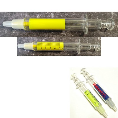 Syringe Shape Highlighter with Scale