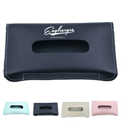 Car Tissue Box with Elastic Band