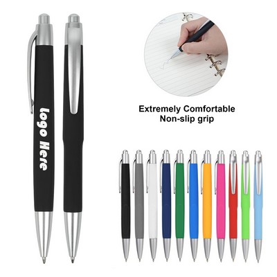 1.0mm Ergonomic Ballpoint Pen with Dual Ink Options