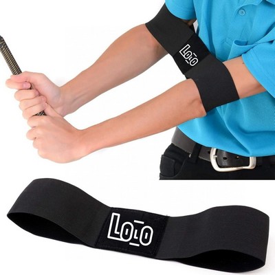 Golf Swing Correcting Arm Band Trainer Aid