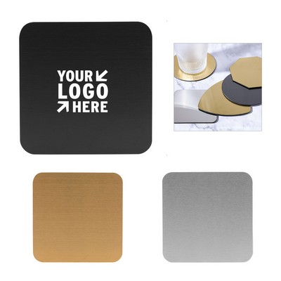Square Stainless Steel Coaster