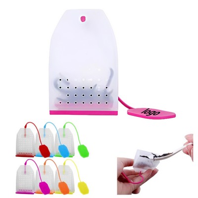 Reusable Silicone Tea Infuser Bag For Loose Leaf