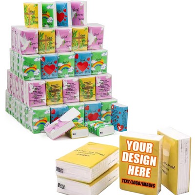 Custom Pocket Tissue Pack