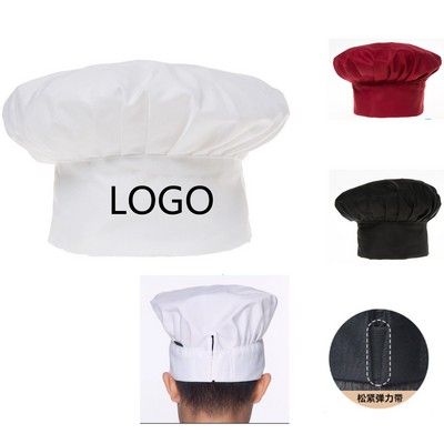 Adjustable Unisex Chef Hat for Culinary Professionals