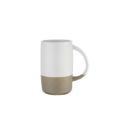 Endura 17 oz White Two-Tone Ceramic Mug
