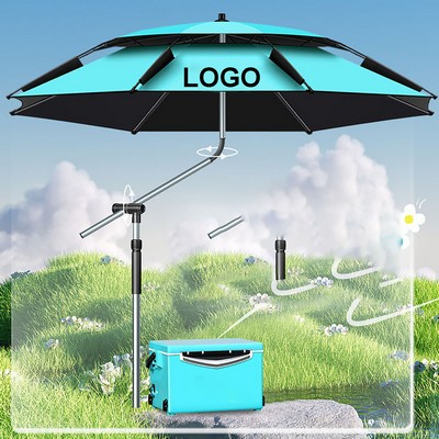 Portable Double Layer Fishing Umbrella