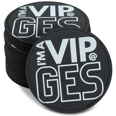 Custom Leather Coasters