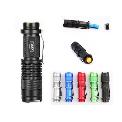 Compact Tactical LED Flashlight