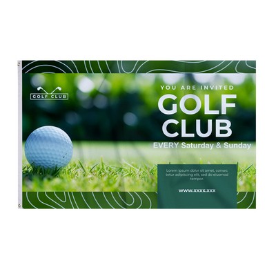 3' X 5' Custom Printed Single Side Nylon Flag