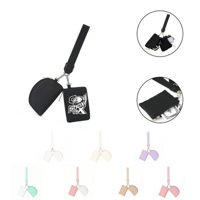 Portable Polyester Wrist Wallet MOQ 20