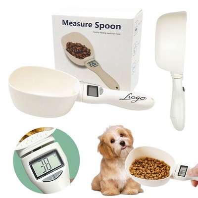 8 Oz. Electronic Digital Pet Food Measuring Scoop