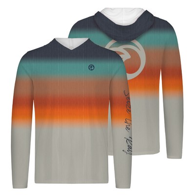 Men's Custom Cut and Sew Midweight Hoodie