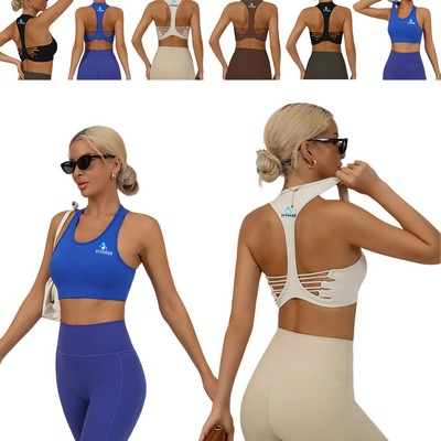 High-Impact Sports Bra/ Barre Crop Top