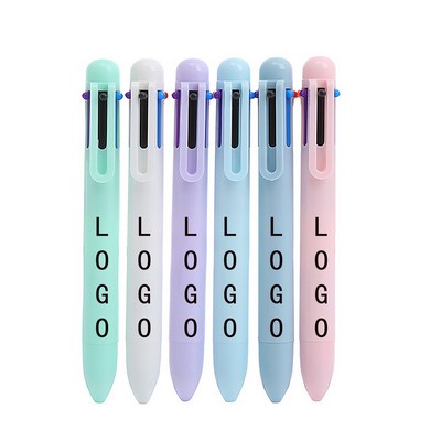Creative 6-Color Ballpoint Pen