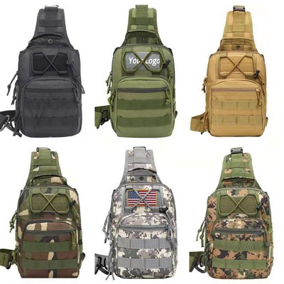 Tactical Backpack With Customized Patch