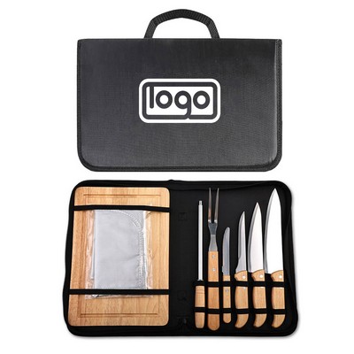 8Pcs Bbq Grill Tools Set